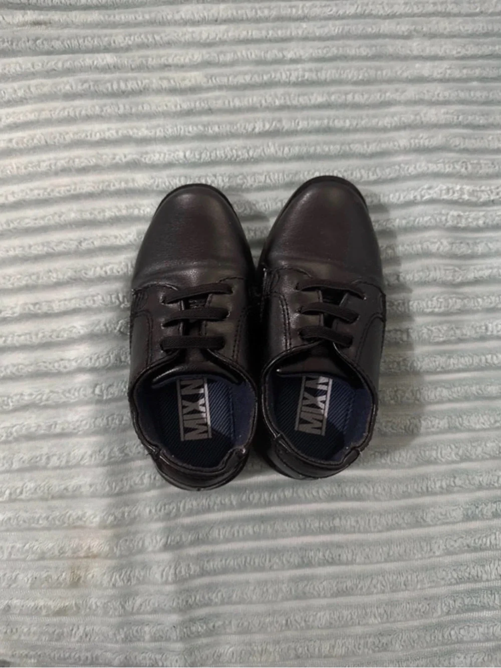 Mix No. 6 Little Kids Black Lace-Up Dress Shoes toddler size 7